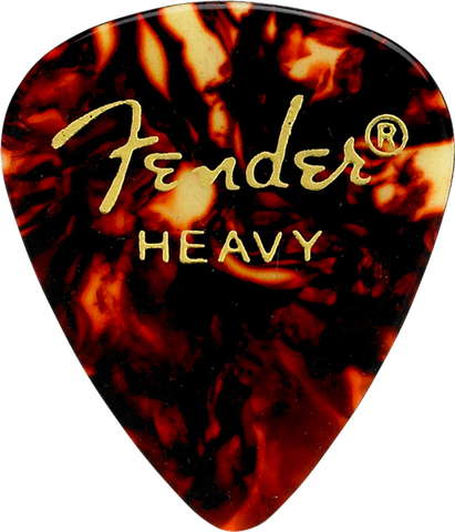 Fender 351 Shape Tortoise Shell Heavy Picks (12) 1980351900