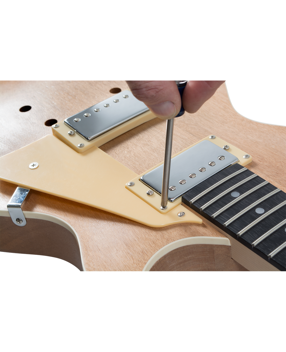Saga Deluxe Electric Guitar Kit – Single Cutaway LC-10 – Pro Music Store