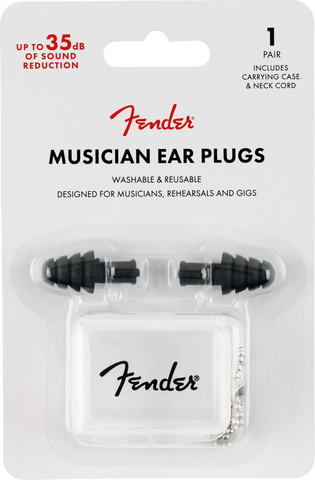 Fender Musician Series Black Ear Plugs 0990542000