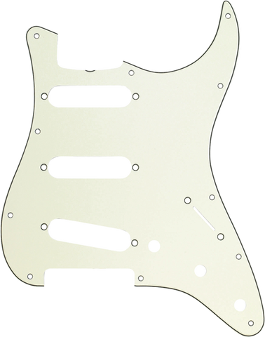 Fender 11-Hole '60s Vintage-Style Stratocaster® S/S/S Pickguard (Mint Green) 0991343000