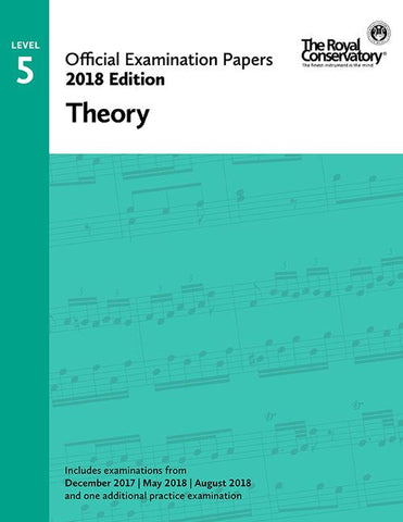 RCM - 2018 Examination Papers: Level 5 Theory