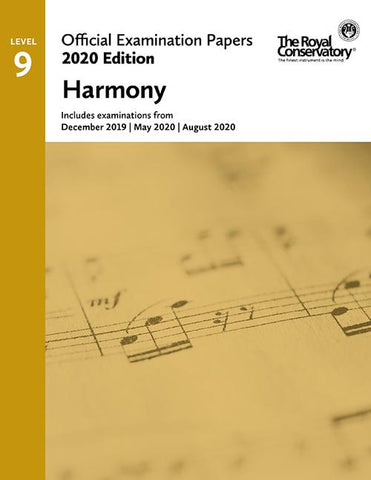 RCM - 2020 Examination Papers: Level 9 Harmony