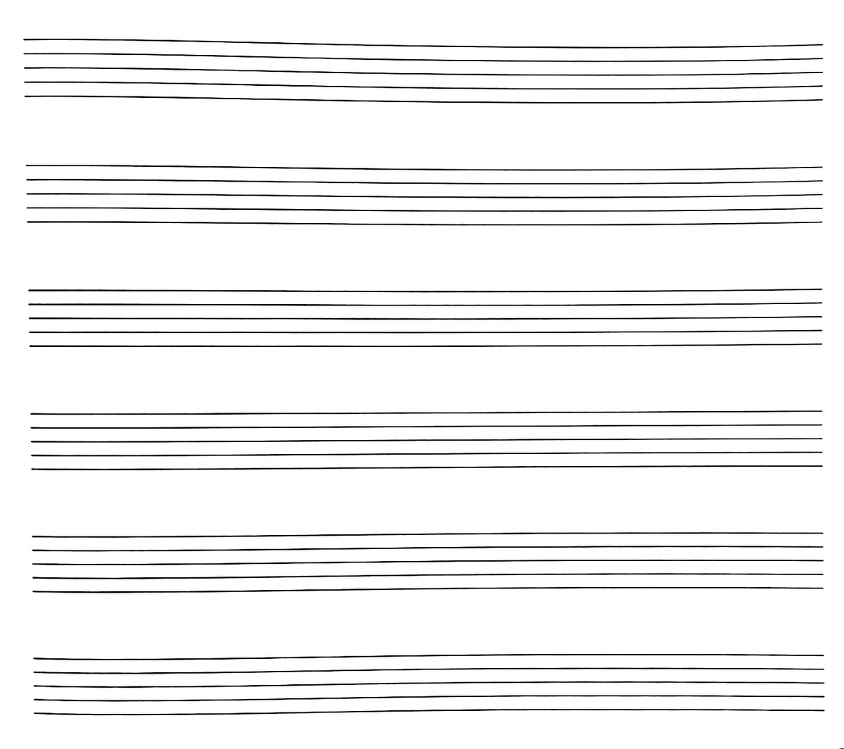 Retro Classic Music Notebook 12 Staves per Page: Music Notation Manuscript Paper - Blank Sheet Music Notebook - Guitar Trumpet Drum piano; Paperbac