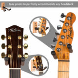 String Swing Guitar Wall Mount for Acoustic & Electric Guitars CC01K-Oak