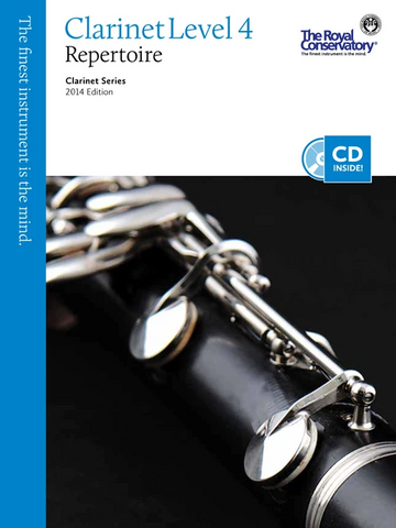 RCM - Clarinet Repertoire Level 4