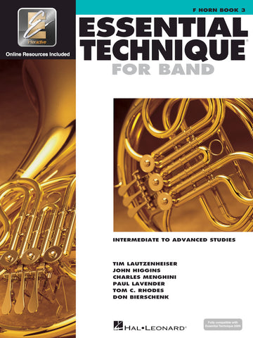Essential Technique for Band - French Horn Book 3