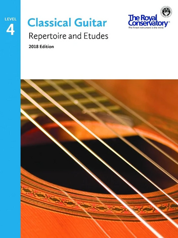 RCM - Guitar Repertoire and Etudes Level 4