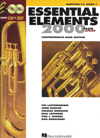 Essential Elements 2000 - Baritone T.C. (Treble Clef) Book 1