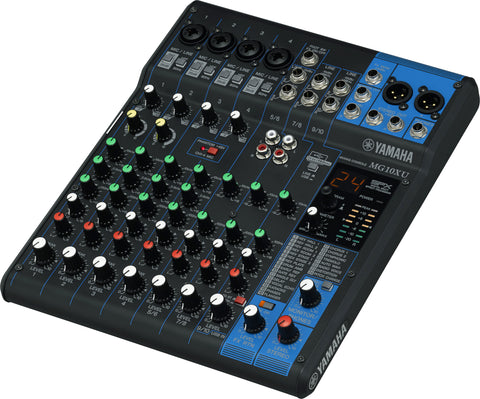 Yamaha 10-Channel MG Series Mixing Console with Effects MG10XU