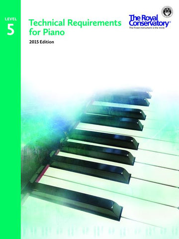 RCM - Piano Technical Requirements Level 5 (2015 Edition)