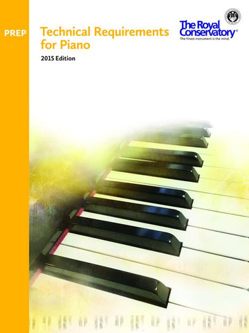 RCM - Piano Technical Requirements Preparatory Level (2015 Edition)