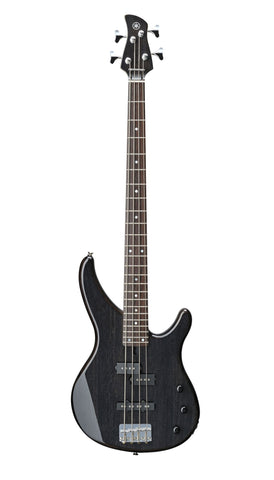 Yamaha 4-String Exotic-Top Wood Bass Guitar, Translucent Black TRBX174EW TBL