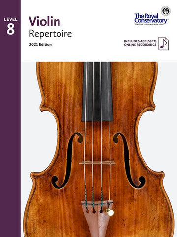 RCM - Violin Repertoire Level 8 (2021 Edition)