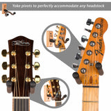 String Swing Guitar Wall Mount for Acoustic & Electric Guitars CC01K-Oak 3-PACK