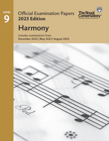 RCM - 2023 Examination Papers: Level 9 Harmony