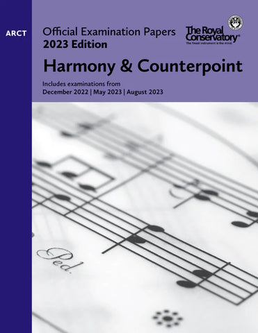 RCM - 2023 Examination Papers: ARCT Harmony & Counterpoint