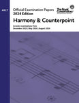 RCM - 2024 Examination Papers: ARCT Harmony & Counterpoint