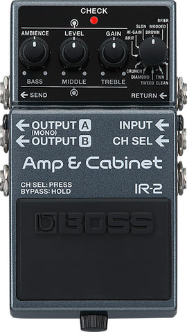 Boss Amp and Cabinet Pedal IR-2