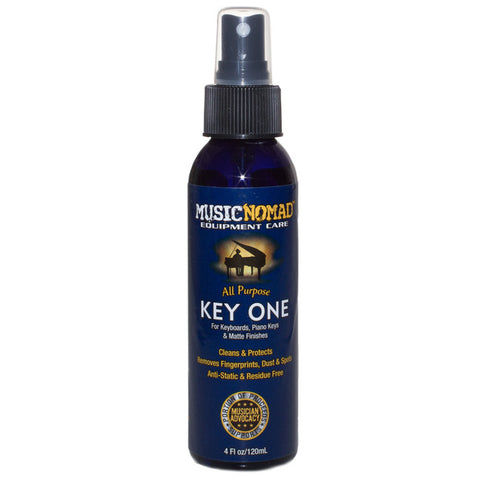 Music Nomad Key ONE - All Purpose Cleaner for Keyboards, MIDI Controllers, Keys, Digital Pianos & Matte Pianos MN131