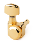 Fender Single Replacement Locking Guitar Tuning Machine for D, A, or Low E (Gold) 0038967000