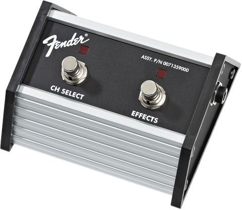 Fender 2-Button Footswitch: Channel Select-Effects On-Off 0071359000