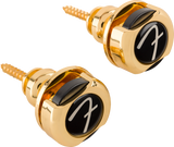 Fender® 'F' Infinity Strap Locks (Gold) 0990818649