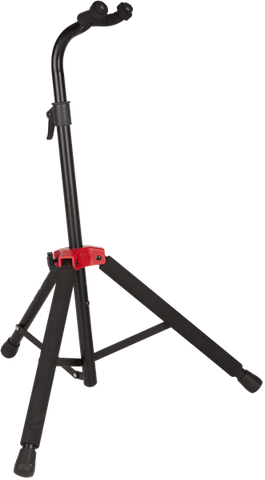Fender® Deluxe Hanging Guitar Stand, Black/Red 0991803000