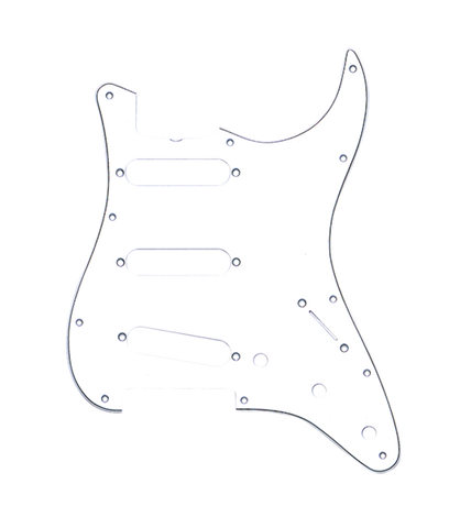 Fender 11-Hole '60s Vintage-Style Stratocaster® S/S/S Pickguard (White) 0992018000