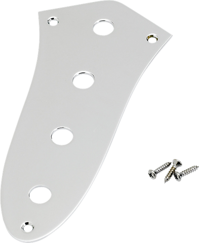 Fender Jazz Bass Control Plates (4-Hole) (Chrome) 0992057100