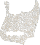 Fender 10-Hole Contemporary Jazz Bass® Pickguard (White Moto) 0992170000