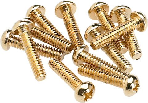 Fender Pickup and Selector Switch Mounting Screws (12) (Gold) 0994926000