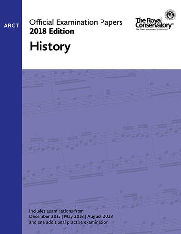 RCM - 2018 Examination Papers: ARCT History