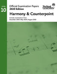 RCM - 2020 Examination Papers: Level 10 Harmony & Counterpoint