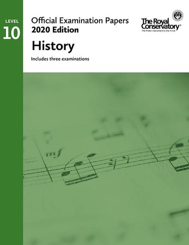 RCM - 2020 Examination Papers: Level 10 History