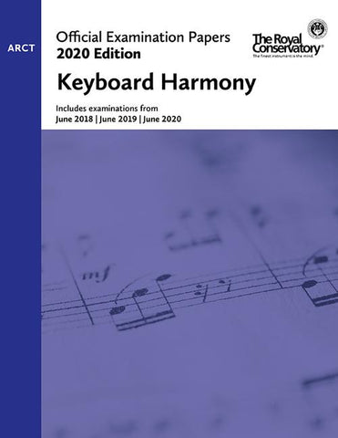 RCM - 2020 Examination Papers: ARCT Keyboard Harmony