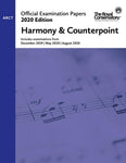 RCM - 2020 Examination Papers: ARCT Harmony & Counterpoint