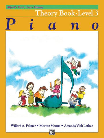 Alfred's Basic Piano Course - Theory Book, Level 3