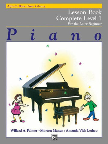 Alfred's Basic Piano Library - Lesson Book, Complete Level 1