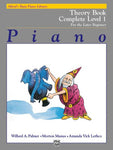 Alfred's Basic Piano Library - Theory Book, Complete Level 1