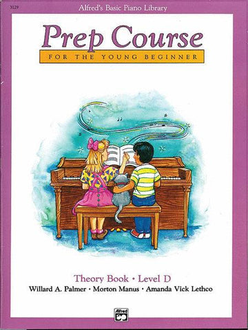 Alfred's Basic Piano Prep Course - Theory Book, Level D