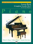Alfred's Basic Piano Library - Lesson Book, Complete Levels 2 & 3