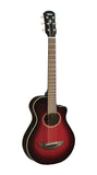 Yamaha 3/4-size Thin-line Cutaway Acoustic Guitar, Dark Red Burst APXT2 DRB