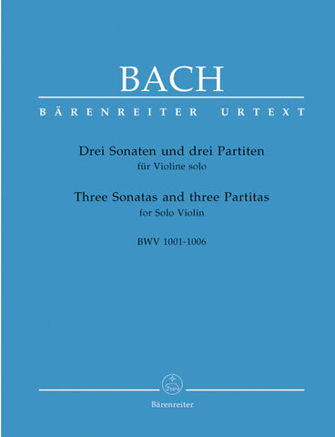 J.S. Bach - Three Sonatas and Three Partitas for Solo Violin