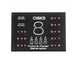 CIOKS 8 8-output Isolated Guitar Pedal Power Supply Expander Kit - C8e