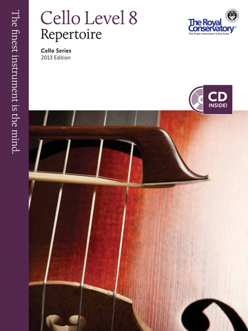 RCM - Cello Repertoire Level 8