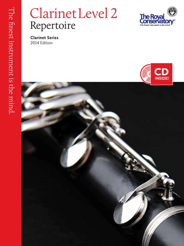 RCM - Clarinet Repertoire Level 2