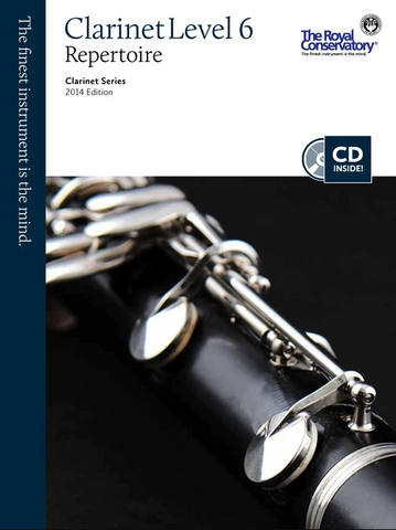 RCM - Clarinet Repertoire Level 6