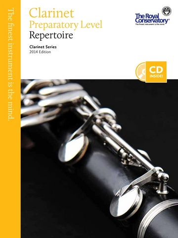 RCM - Clarinet Repertoire Preparatory Level