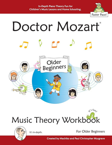 Doctor Mozart - Music Theory Workbook, Level 1A+1B