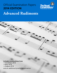 RCM - 2014 Examination Papers: Advanced Rudiments